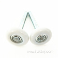 2*4 Garage door white nylon rollers